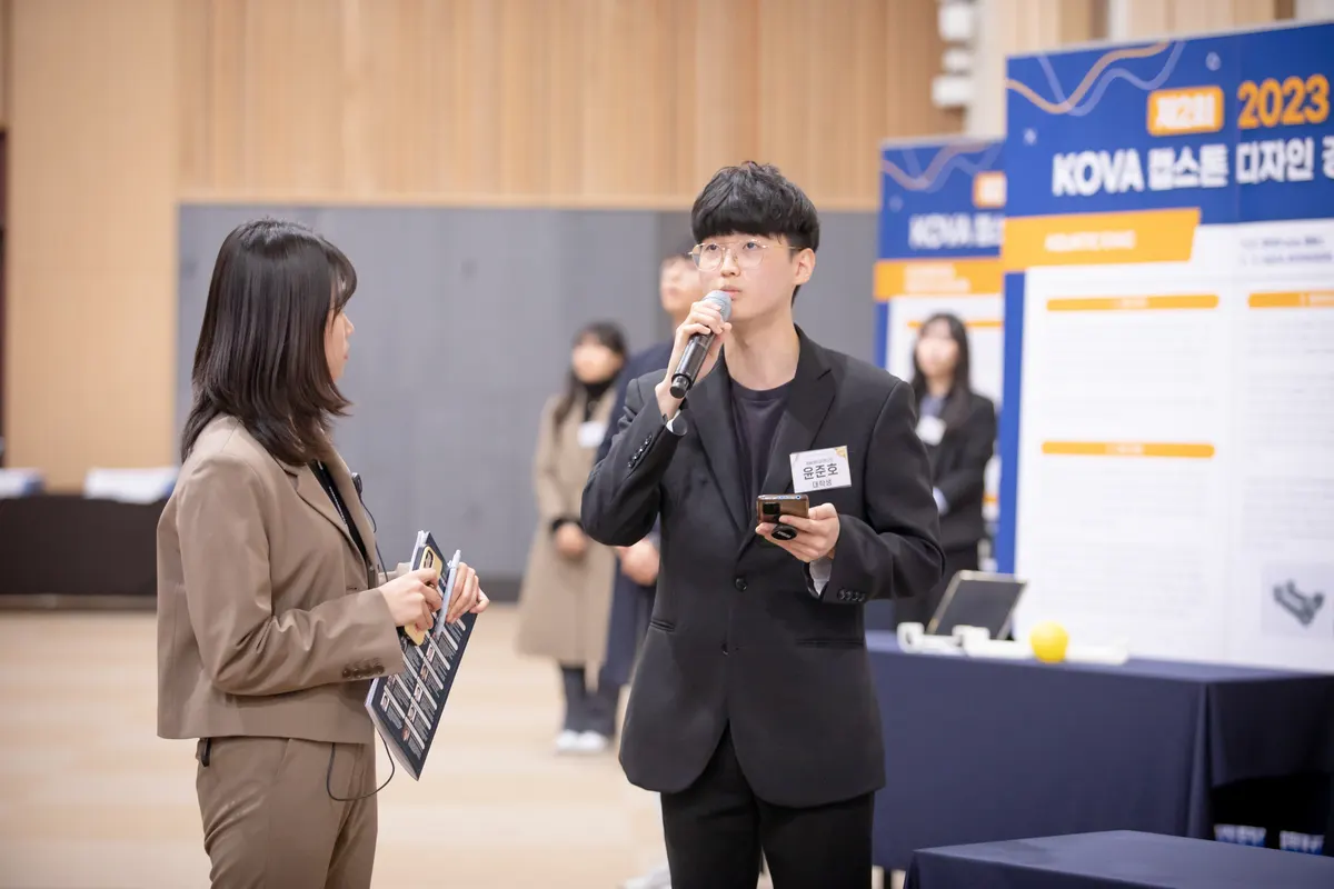 제2회 출품작 인터뷰 현장 1